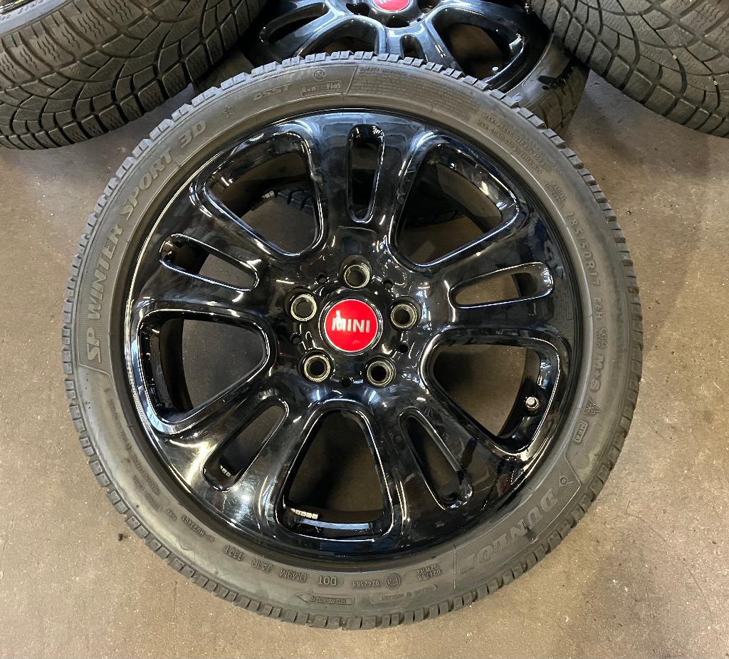 17” ORIGINEEL MINI 510 JCW DOUBLE SPOKE  F55 F56 F57 WINTER, Ophalen, Overige, Gebruikt, Overige