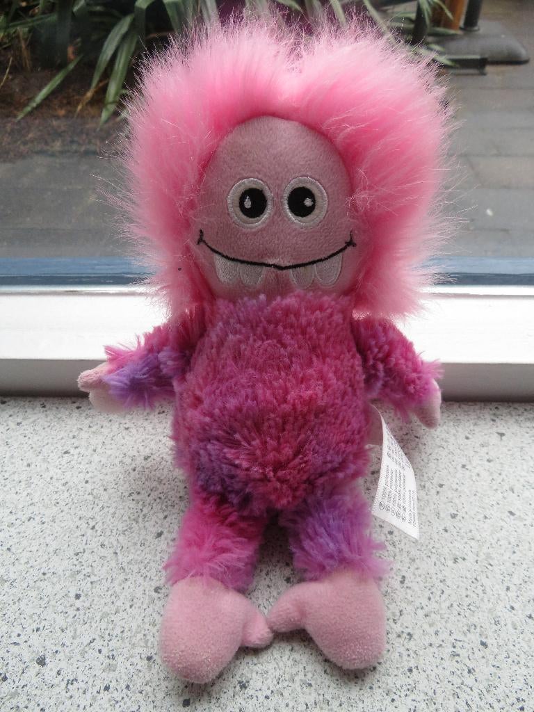 Roze monster trol merk Sunkid van Action meet ca 23 cm, Ophalen of Verzenden, Zo goed als nieuw, Overige typen