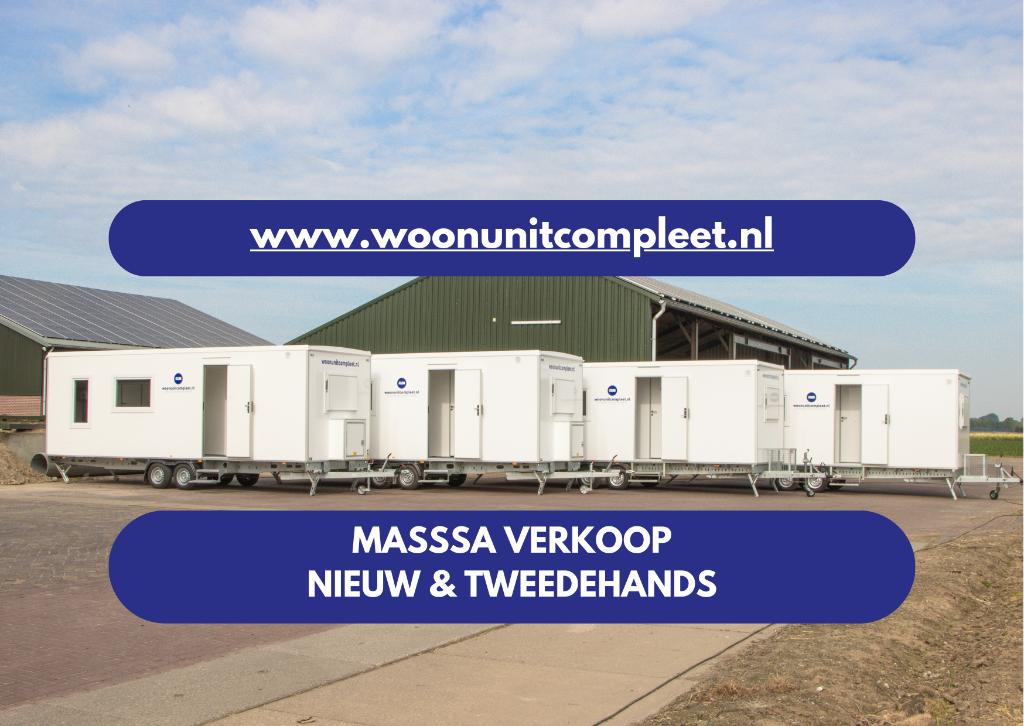Massa verkoop: mobiele woonunits, Ophalen