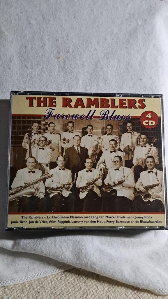 4 cd box  the ramblers   ,Farewell blues,, Ophalen of Verzenden, Zo goed als nieuw, Boxset