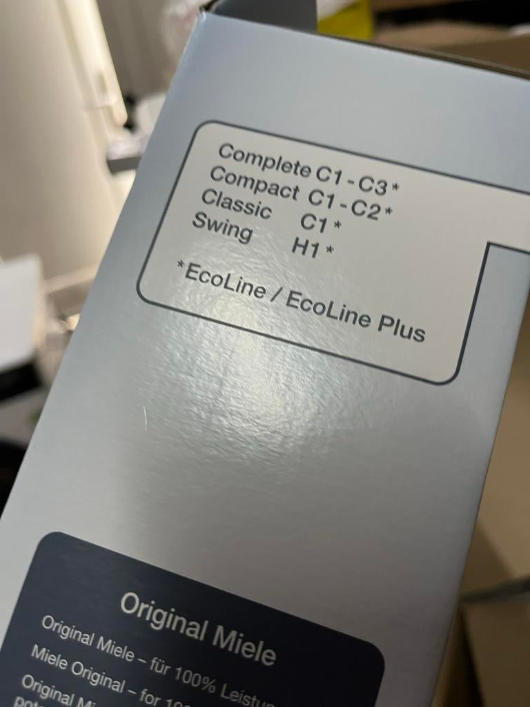 Miele Zuigmond Origineel Nieuw EcoTeq Plus, Ophalen of Verzenden, Nieuw, Stofzak