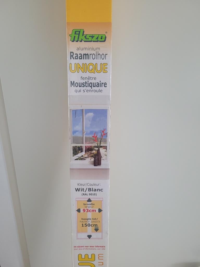 Raamrolhor Fikszo 150x93 cm - Nieuw in verpakking, Ophalen of Verzenden, Nieuw, 80 tot 100 cm, Minder dan 200 cm