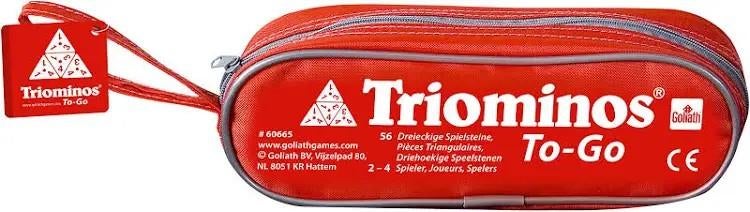 Triominos To-Go - Gebruikt, mist 1 pootje, Ophalen of Verzenden, Minder dan 500 stukjes, Gebruikt, Overige typen