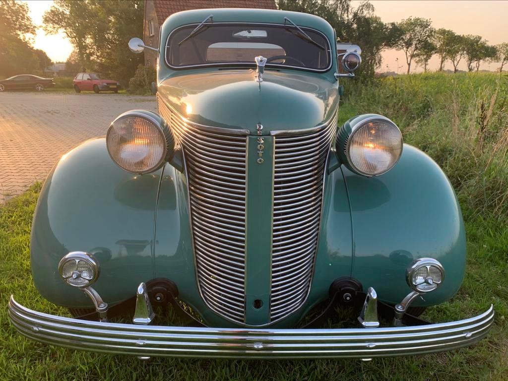 1937 DeSoto Business Coupe in een geweldige conditie! 👌, Auto's, Overige merken, Handgeschakeld, 3700 cc, Achterwielaandrijving
