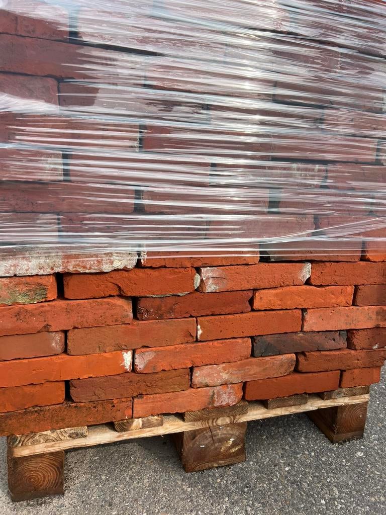 Groninger oranje handvorm 23 x 4.5 560 stuks unieke maat, Verzenden, Zo goed als nieuw, Bakstenen