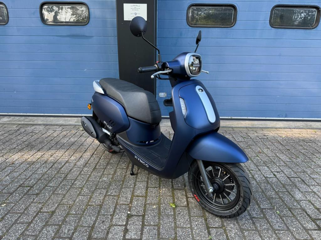 Kymco Filly mat blauw bromscooter 45KM (nieuw), Ophalen, Overige modellen, Maximaal 45 km/u, Nieuw