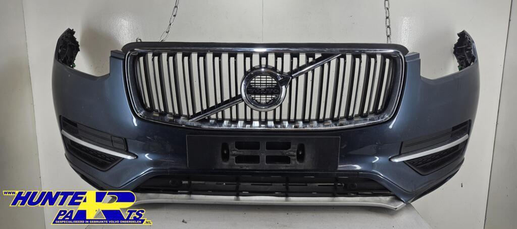 Voorbumper blauw 723-16 Volvo XC90 II ('14-'22) 31353362, Gebruikt, Voor, Ophalen of Verzenden, Volvo