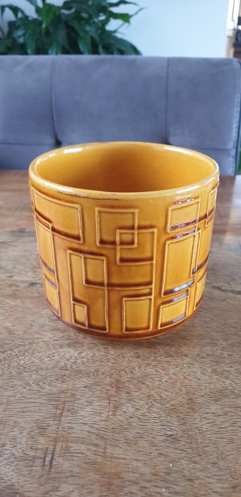 Prachtige vintage bloempot van het merk Adco., Verzamelen, Ophalen of Verzenden, Huis en Inrichting