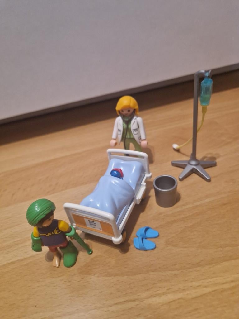 Playmobil Ziekenhuis Set, Ophalen of Verzenden, Zo goed als nieuw, Complete set