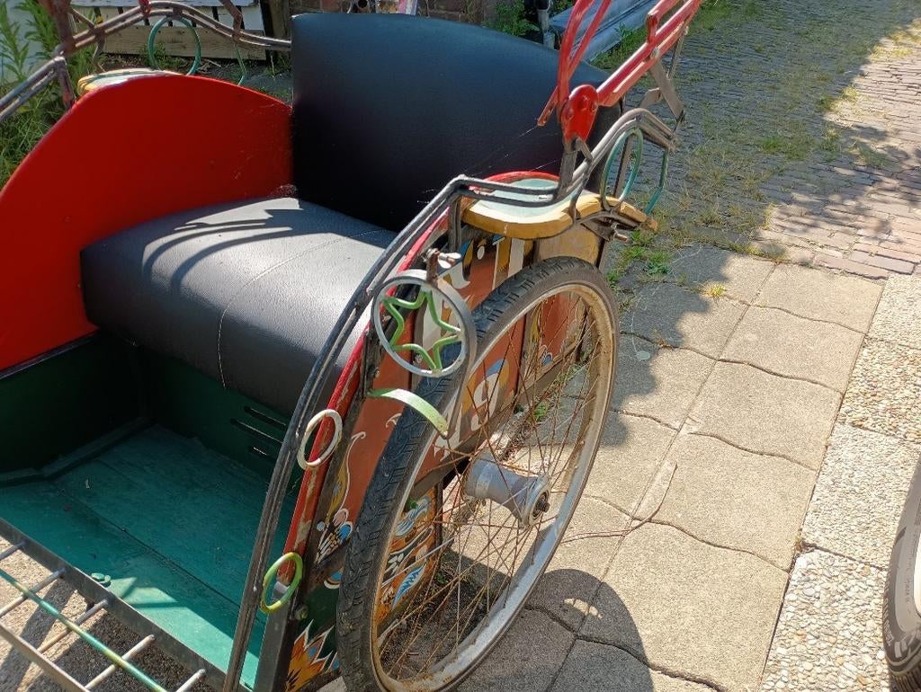 Betjak fiets gebruikt leuke blikvanger, Ophalen of Verzenden, Gebruikt, 1 kind