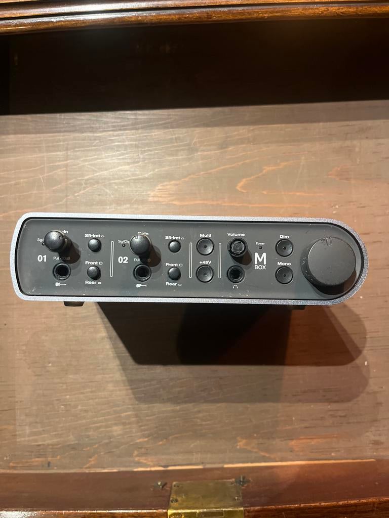 Avid Mbox Audio Interface, Audio, Tv en Foto, Professionele Audio-, Tv- en Video-apparatuur, Gebruikt, Ophalen of Verzenden