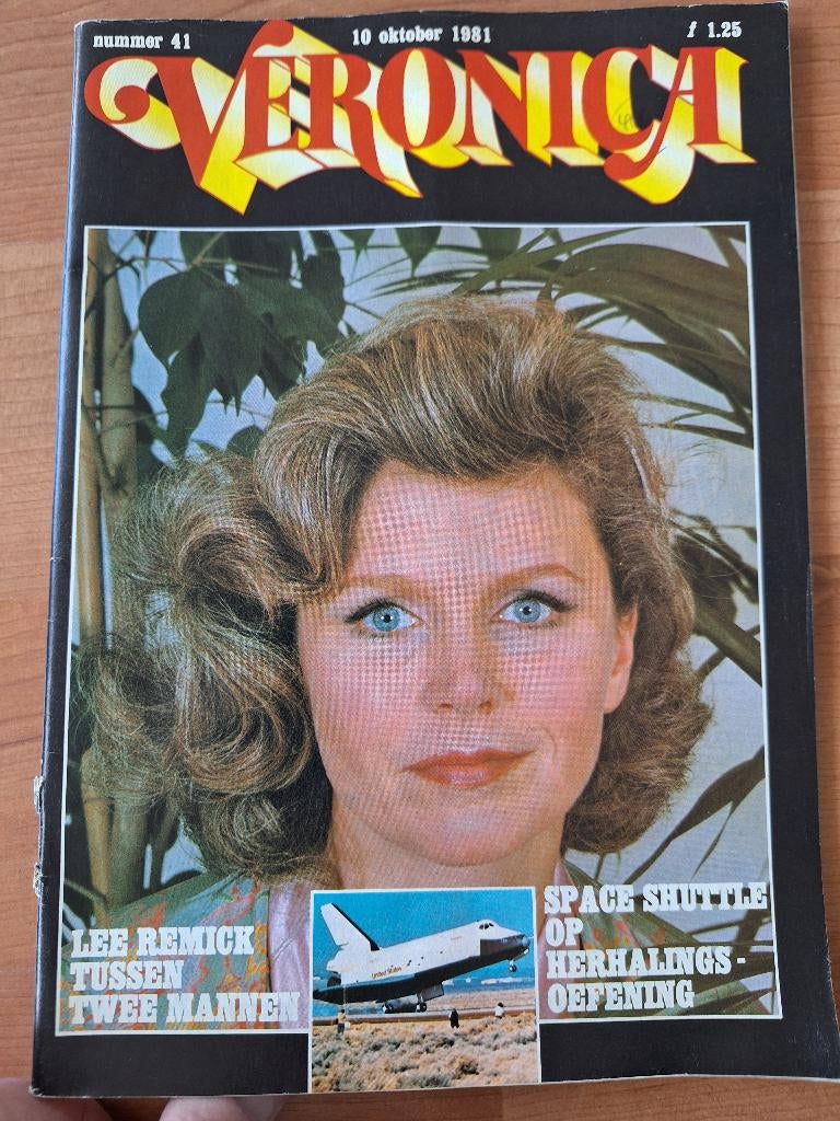 Veronica 1981 Lee Remick Jan Akkerman Mata Hari Fay Lovsky, Verzamelen, Ophalen of Verzenden, 1980 tot heden, Nederland, Tijdschrift