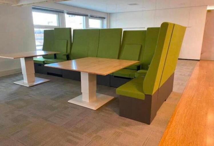Ahrend Akoestische Banken - Kantoor/Wachtruimte/Lounge, Ophalen, Gebruikt, Stof, Modern