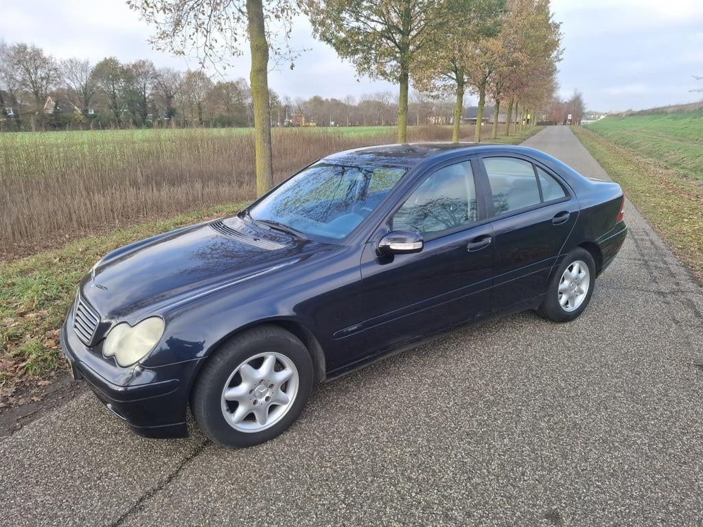 Mercedes C180 2.0 Automaat, Automaat, 4 cilinders, 129 pk, Blauw