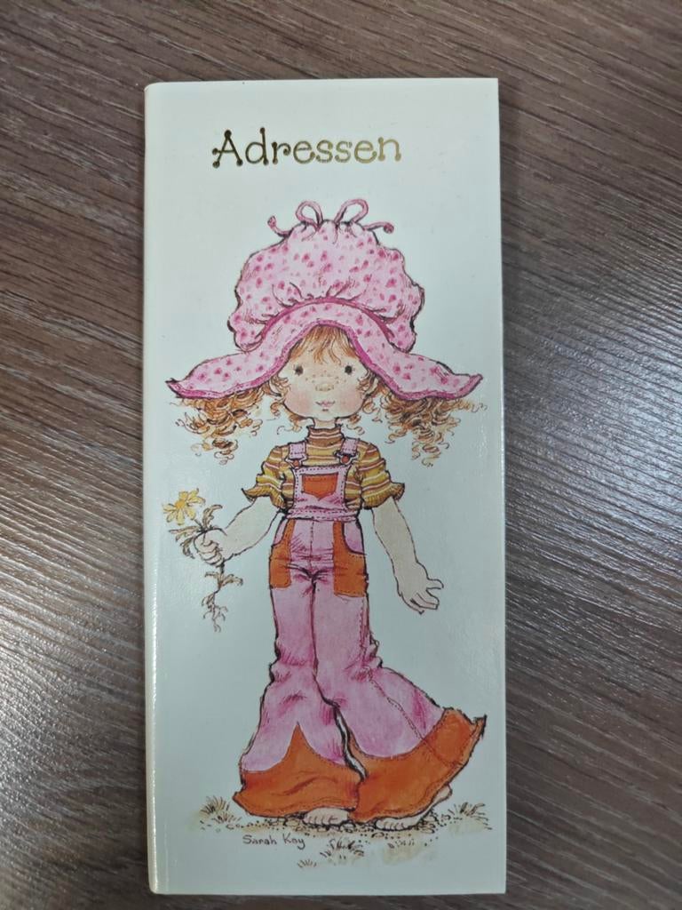 Vintage Sarah Kay Adressenboekje, Ophalen of Verzenden, Nieuw, Sarah Kay, Folder
