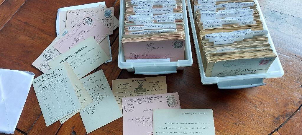 Briefkaarten 1875-1899, Postzegels en Munten, Ophalen of Verzenden, Briefkaart