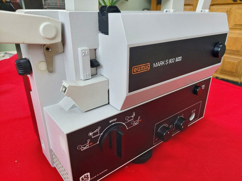 filmprojector Eumig Mark S  802 super single, Ophalen, 1960 tot 1980, Projector