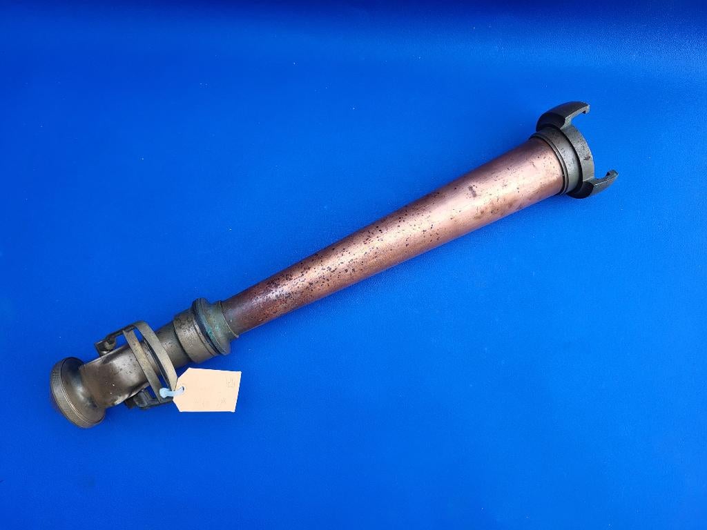 Vintage brandspuit brandweerspuit Ponstar R. Pons Paris, Ophalen of Verzenden, Brons