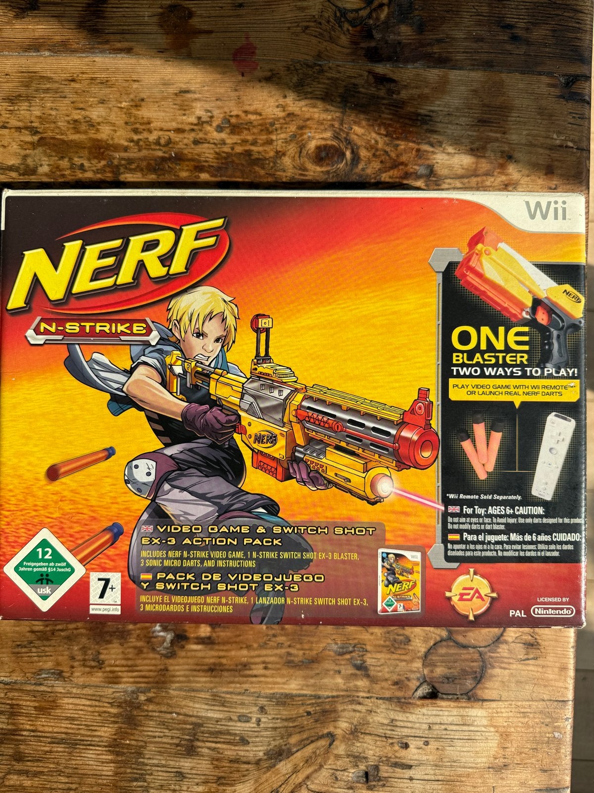 NERF Blaster gun & Nerf N-Strike Wii Game - Nieuw!, Shooter, Nieuw, Eén computer, Ophalen of Verzenden