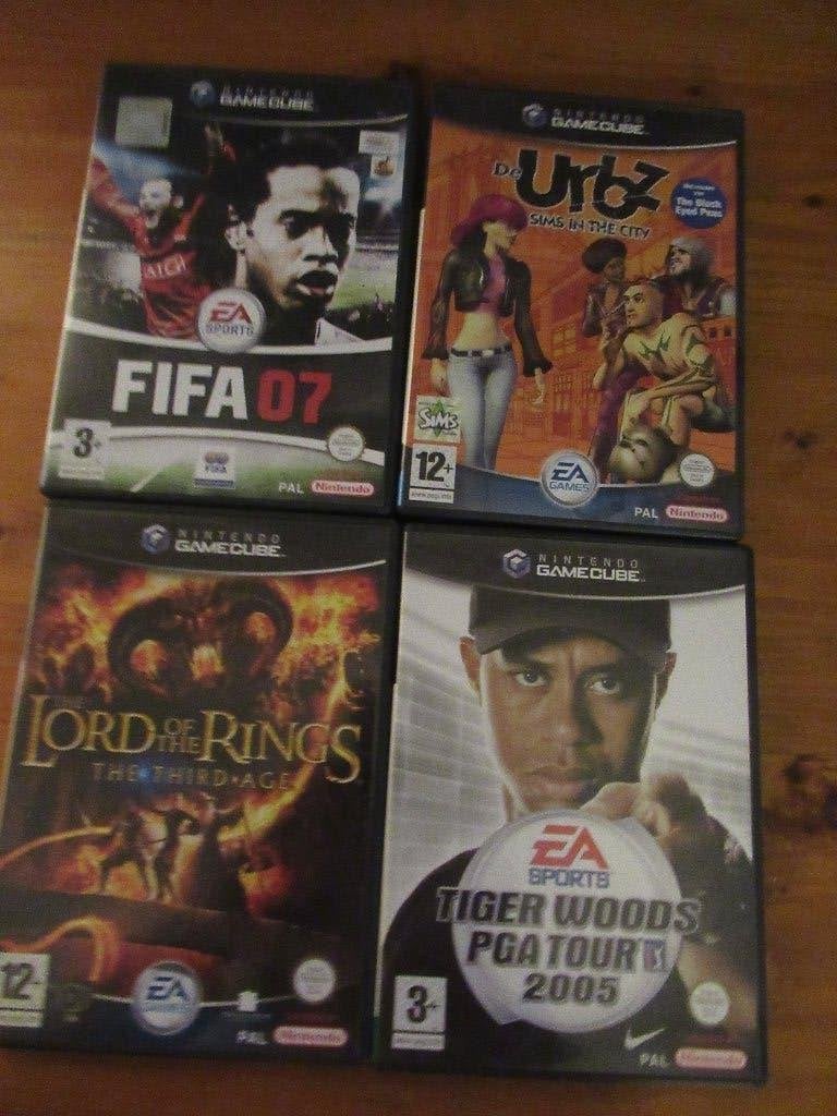 4 x Nintendo GAMECUBE SPEL oa Urbz (Sims), Lord of the Rings, Spelcomputers en Games, Games | Nintendo GameCube, Avontuur en Actie