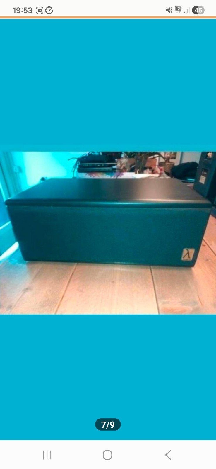 Lambda Kwarts speakers center, Audio, Tv en Foto, Ophalen, 60 tot 120 watt, Center speaker, Overige merken