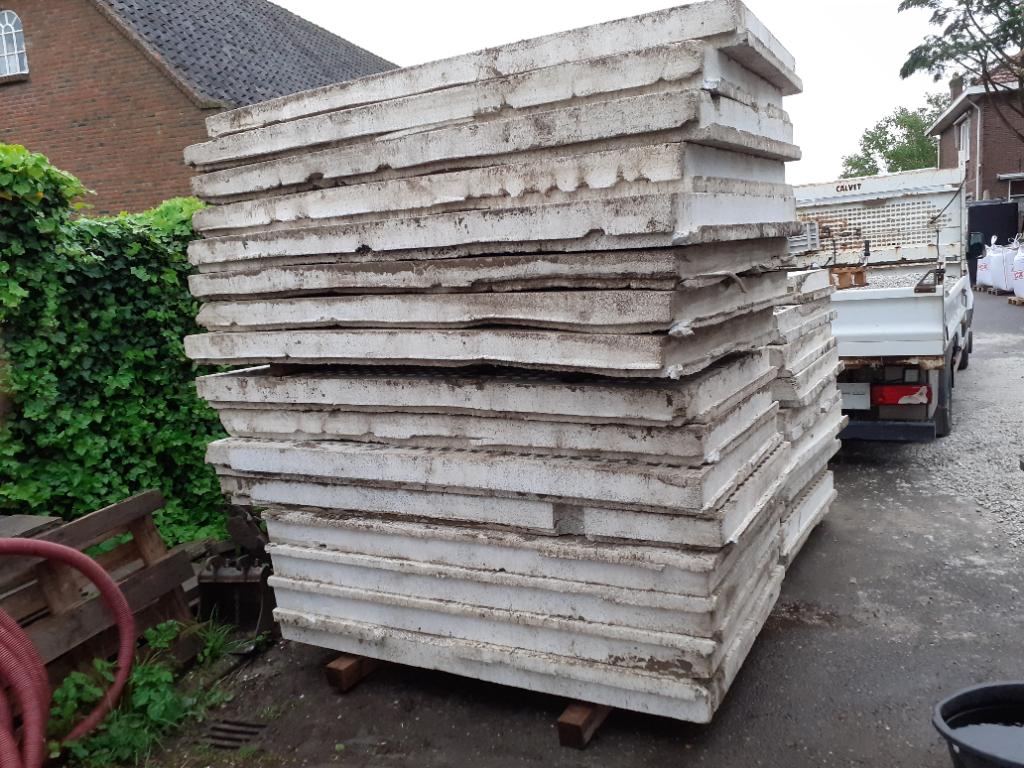 Piepschuim platen, Ophalen, Gebruikt, 12 cm of meer, 15 m² of meer