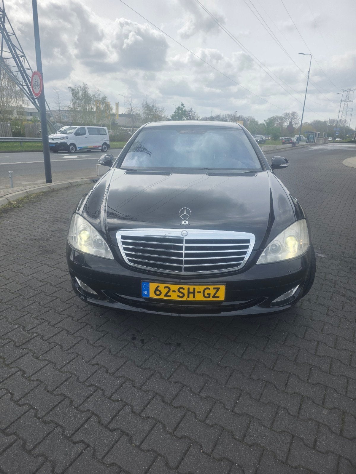 Mercedes-Benz S-Klasse 5.5 S500 AUT 2006 Zwart, Auto's, Automaat, Achterwielaandrijving, 8 cilinders, Zwart