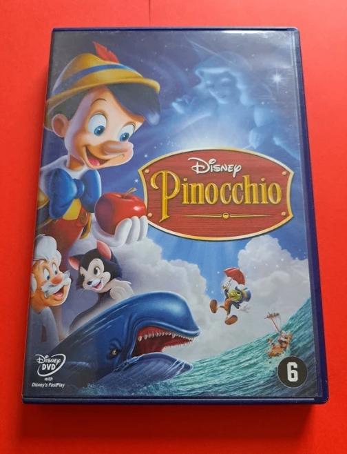 Pinocchio dvd, Avontuur, Alle leeftijden, Ophalen of Verzenden, Zo goed als nieuw