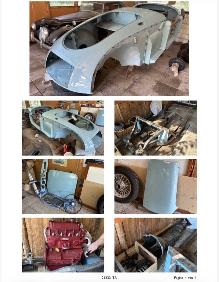 MGA 1600, Achterwielaandrijving, Zwart, 4 cilinders, Cabriolet