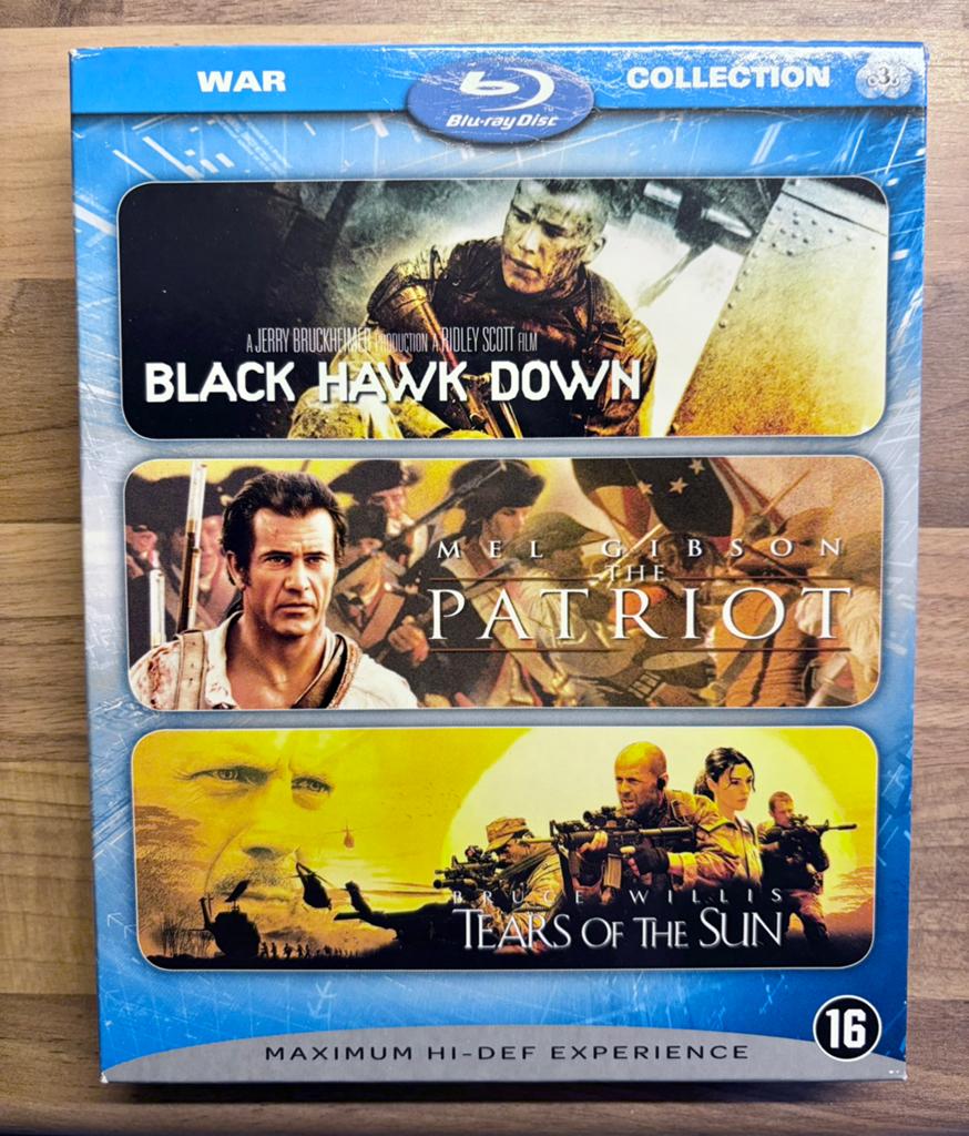 War Collection Blu-ray 3 Oorlogsfilms Box (Geen 4K), Ophalen, Zo goed als nieuw, Actie, Boxset