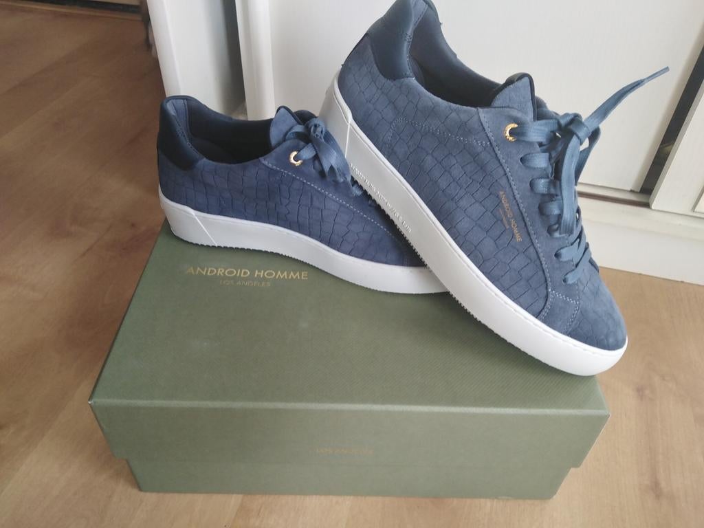 Android homme sneakers blauw, Blauw, Nieuw, Ophalen of Verzenden, Sneakers of Gympen
