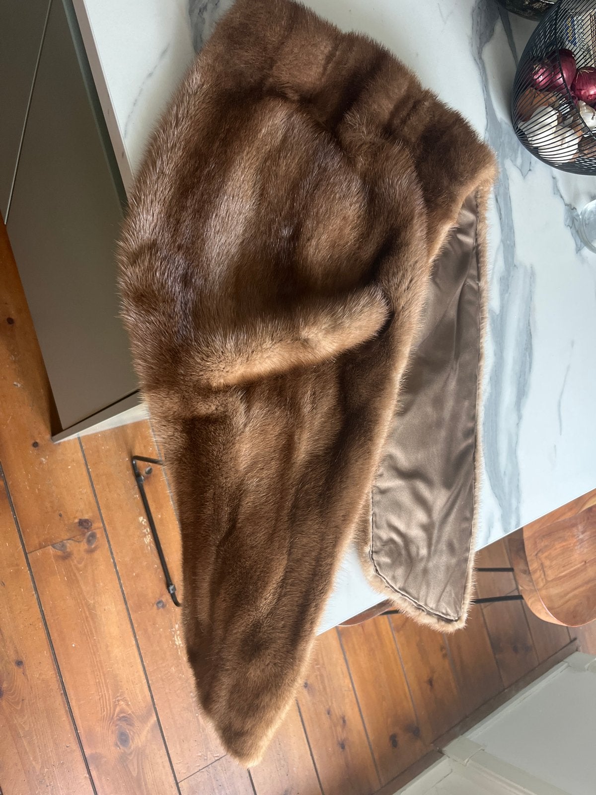 Vintage Bont Stola - Perfect voor Bruiloft/Gala, Ophalen of Verzenden, Gedragen