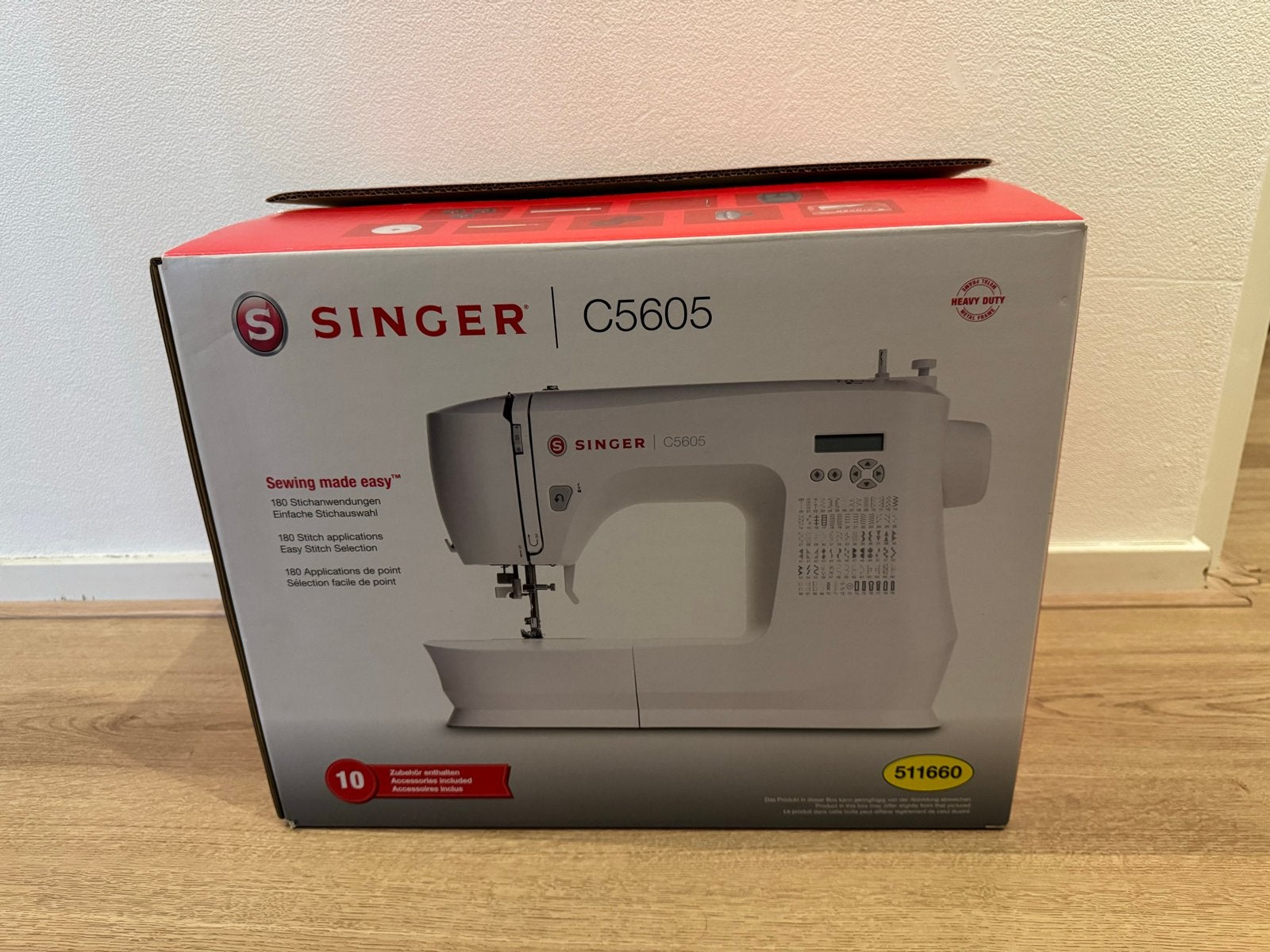 Nieuwe Singer C5605 Naaimachine met Naaldenset, Ophalen, Nieuw, Overige typen