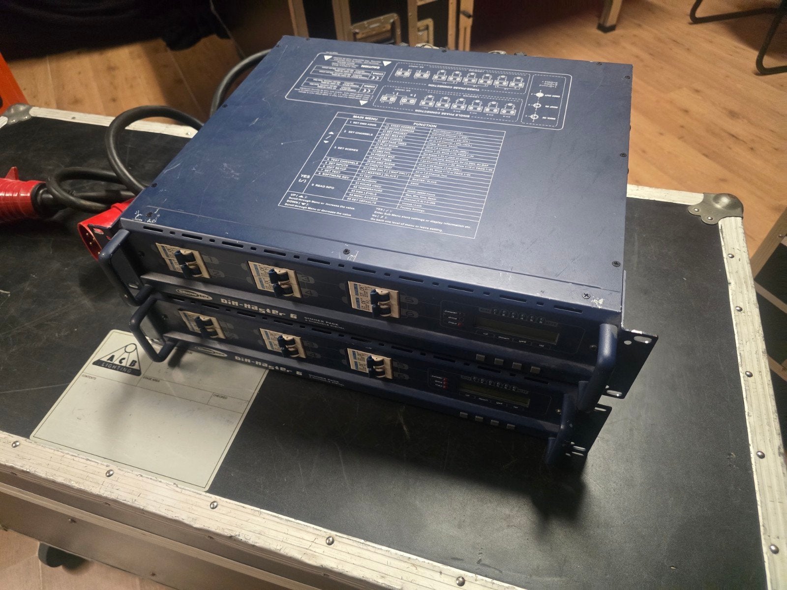 2x showtec Dim-master6, Muziek en Instrumenten, Ophalen, Zo goed als nieuw, Licht, Geluidgestuurd