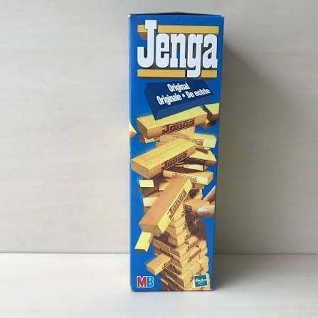 Jenga , original MB , prima staat, vele andere spellen, Ophalen of Verzenden, Zo goed als nieuw, MB