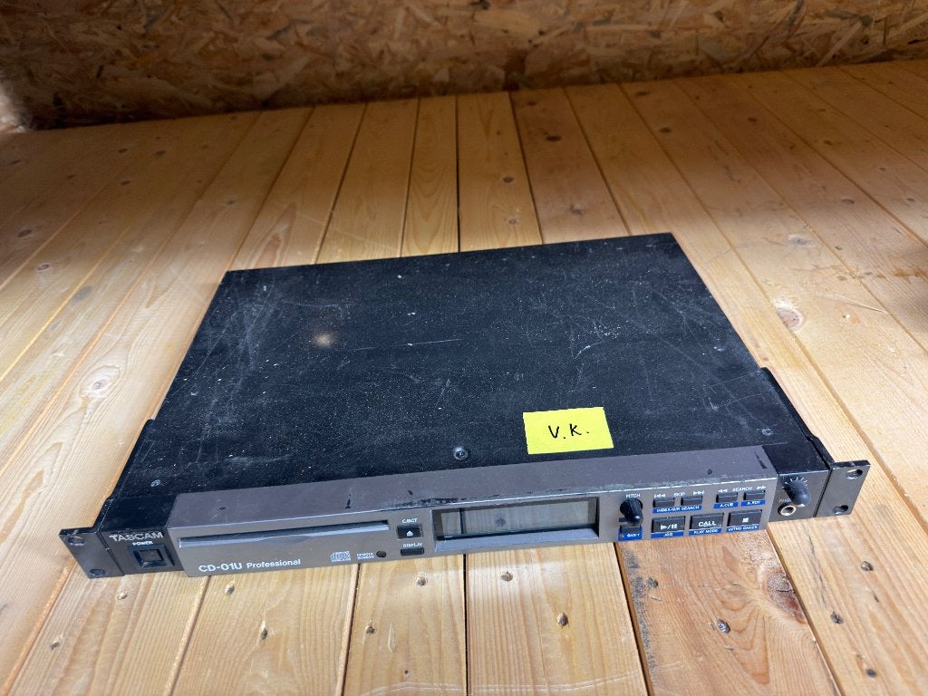 tascam cd 01u professional, Audio, Tv en Foto, Ophalen, Zo goed als nieuw, Overige merken