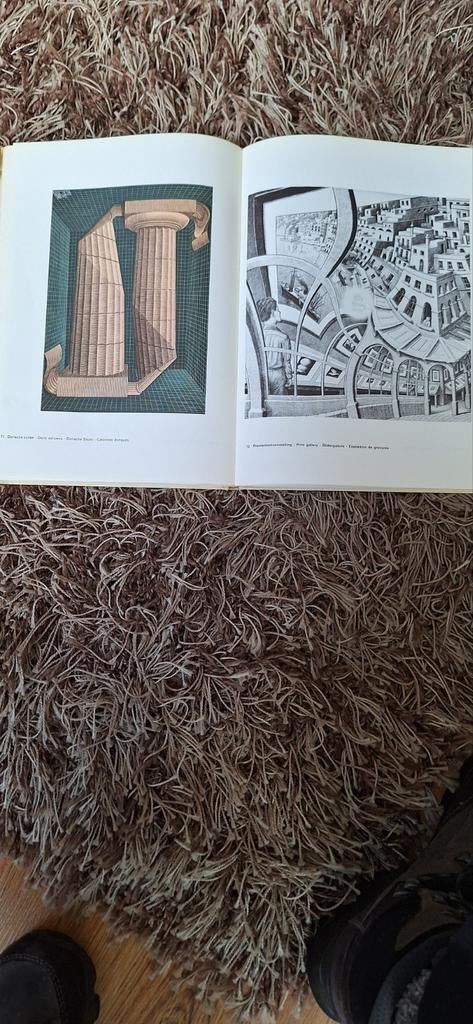 Boekwerk M.C. Escher, Antiek en Kunst, Ophalen of Verzenden