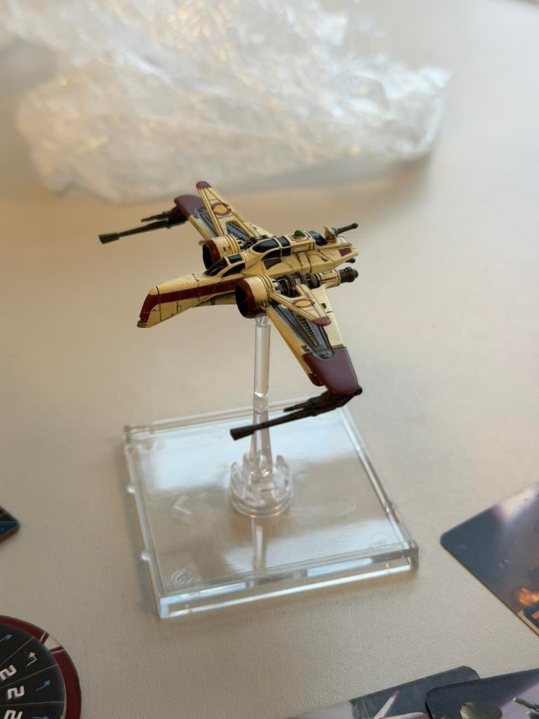 Star Wars X-Wing ARC-170 Starfighter Republic Miniature set, Ophalen of Verzenden, Zo goed als nieuw, H, H