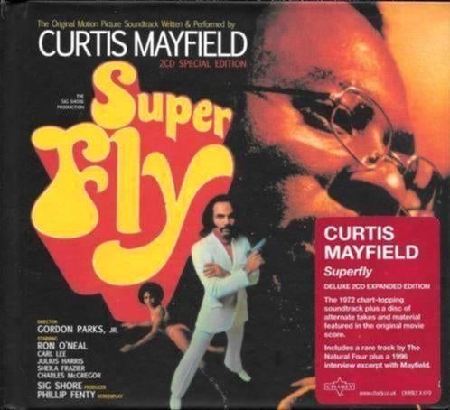 2CD: Curtis Mayfield: Superfly (ZGAN DELUXE EXPANDED EDITION, Ophalen of Verzenden, Zo goed als nieuw