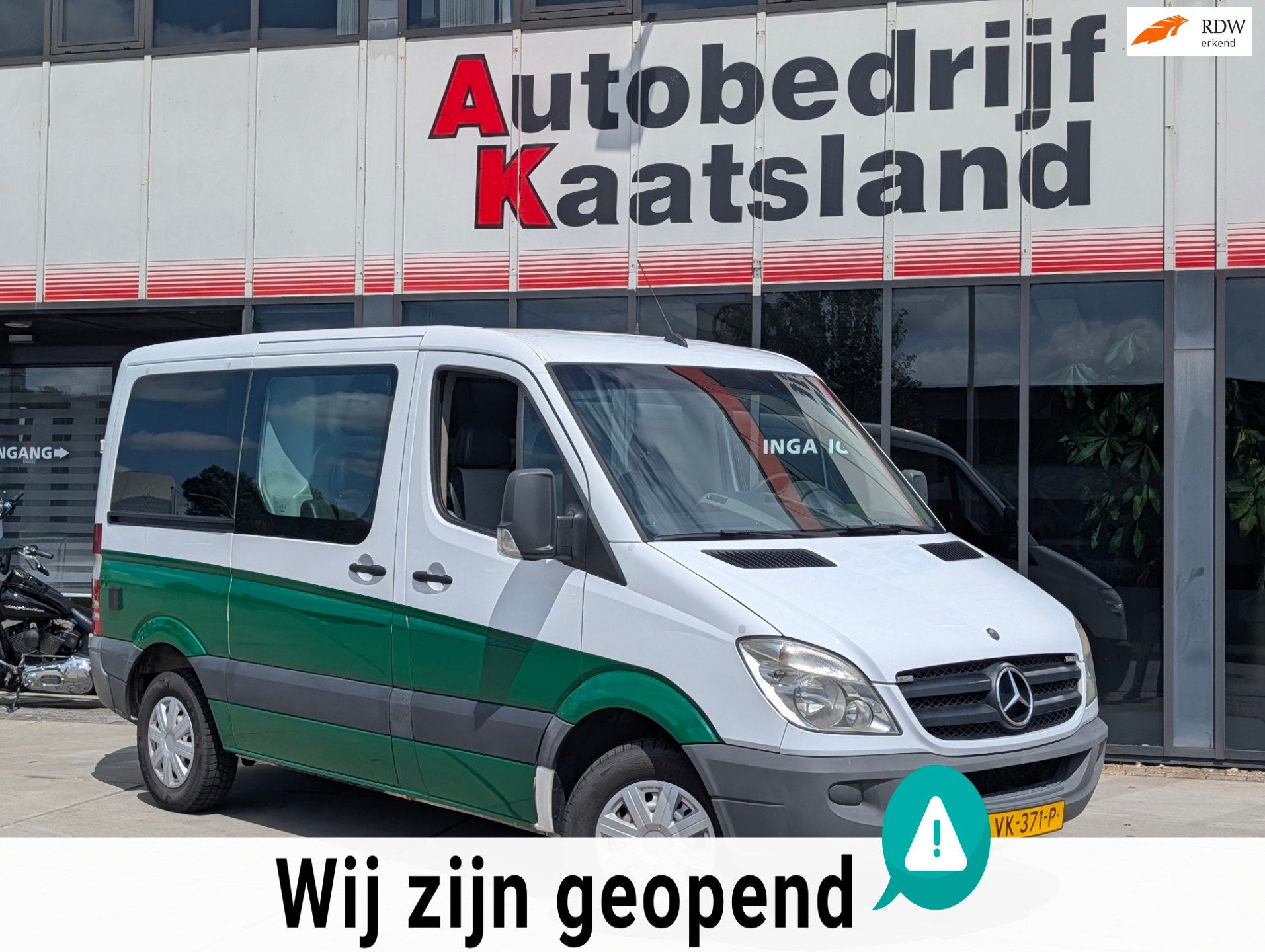Mercedes-Benz Sprinter 311 2.2 CDI 325 - Dubbele Cabine - Ne, Auto's, Bestelauto's, Bedrijf, Te koop, ABS, Airbags, Centrale vergrendeling