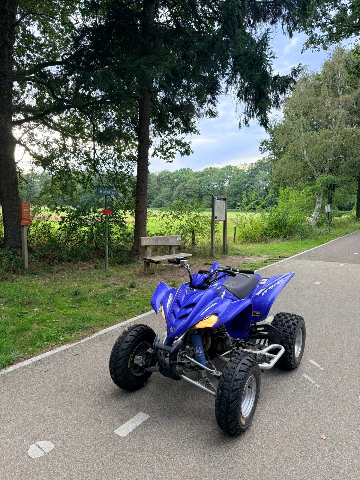 Yamaha raptor 350R op kenteken, Motoren, Ophalen, Gereviseerd