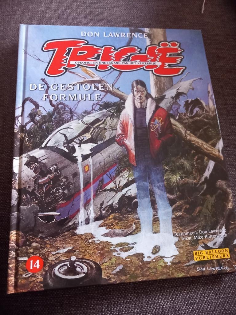 Trgie. Hardcover. Deel 14. Gesigneerd door de meester zelf., Eén stripboek, Ophalen of Verzenden, Zo goed als nieuw