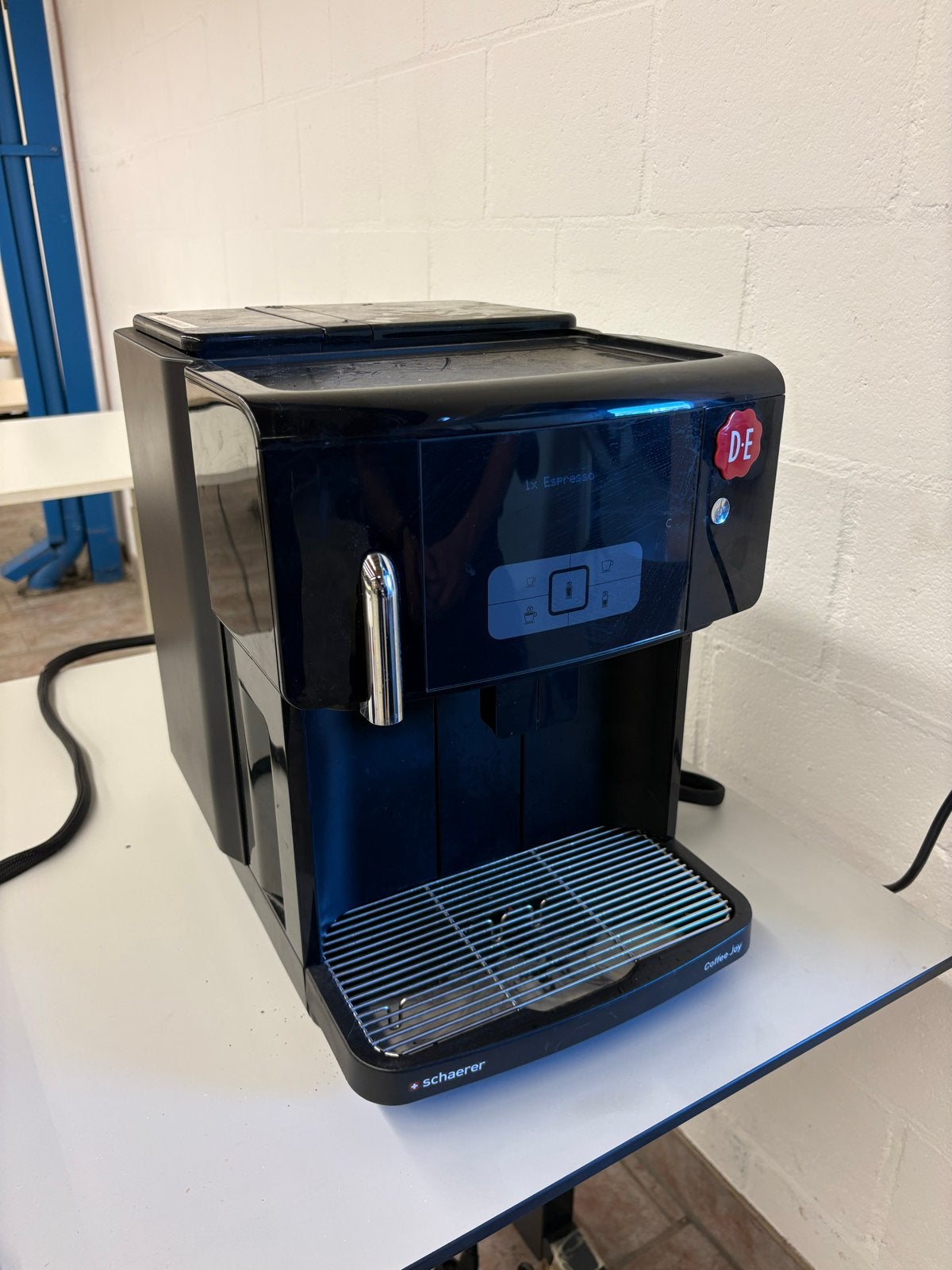 Schaerer Coffee Joy DE koffieapparaat, Witgoed en Apparatuur, Koffiezetapparaten, Gebruikt, Koffiebonen, Koffiemachine, 4 tot 10 kopjes