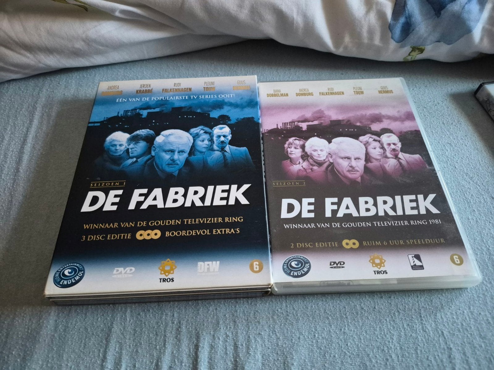 Diverse DVD's: De Fa, Willem van Oranje, Doornvogels, Po, Gebruikt, Seizoen 1, Overige genres, Ophalen of Verzenden