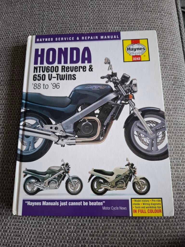 Haynes 3243 werkplaatshandboek Ntv650 ntv600 revere, Ophalen of Verzenden, Zo goed als nieuw, Matthew Coombs, Merk of Model