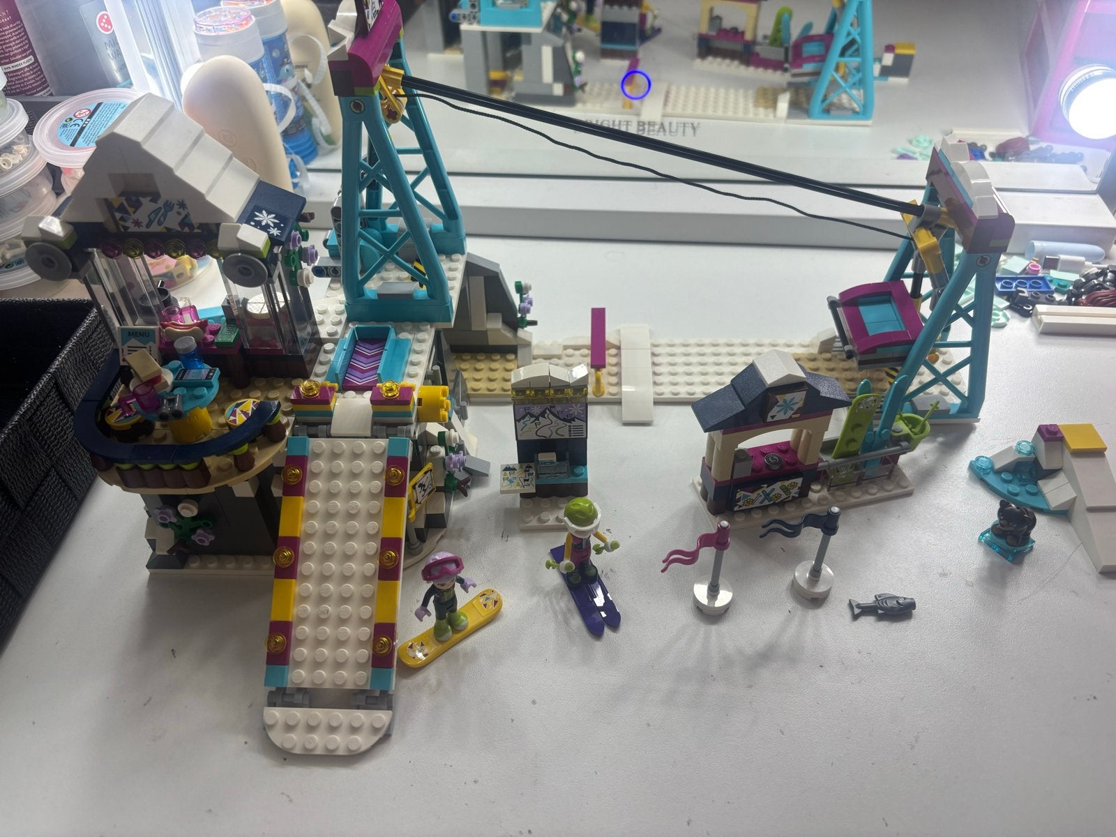 Lego Friends Ski Resort 41324, Ophalen of Verzenden, Zo goed als nieuw