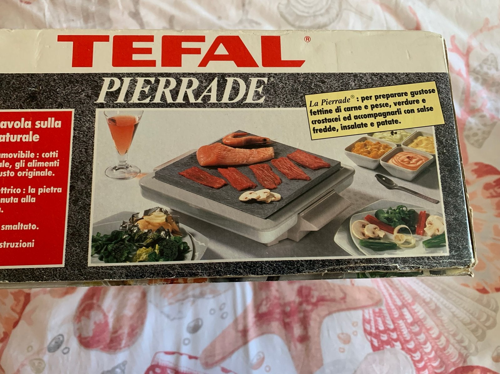 Tefal Pierrade Steengrill - Gezellig Tafelen, Ophalen of Verzenden, Zo goed als nieuw