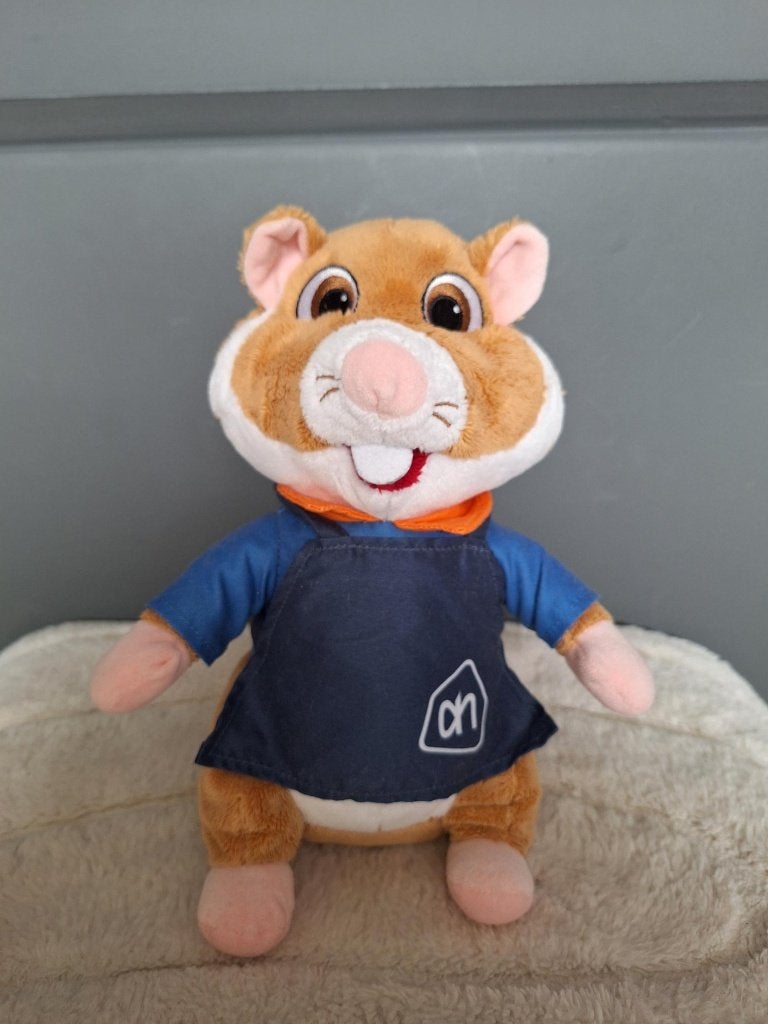 AH hamster medewerker, Albert Heijn, Overige typen, Ophalen of Verzenden, Zo goed als nieuw
