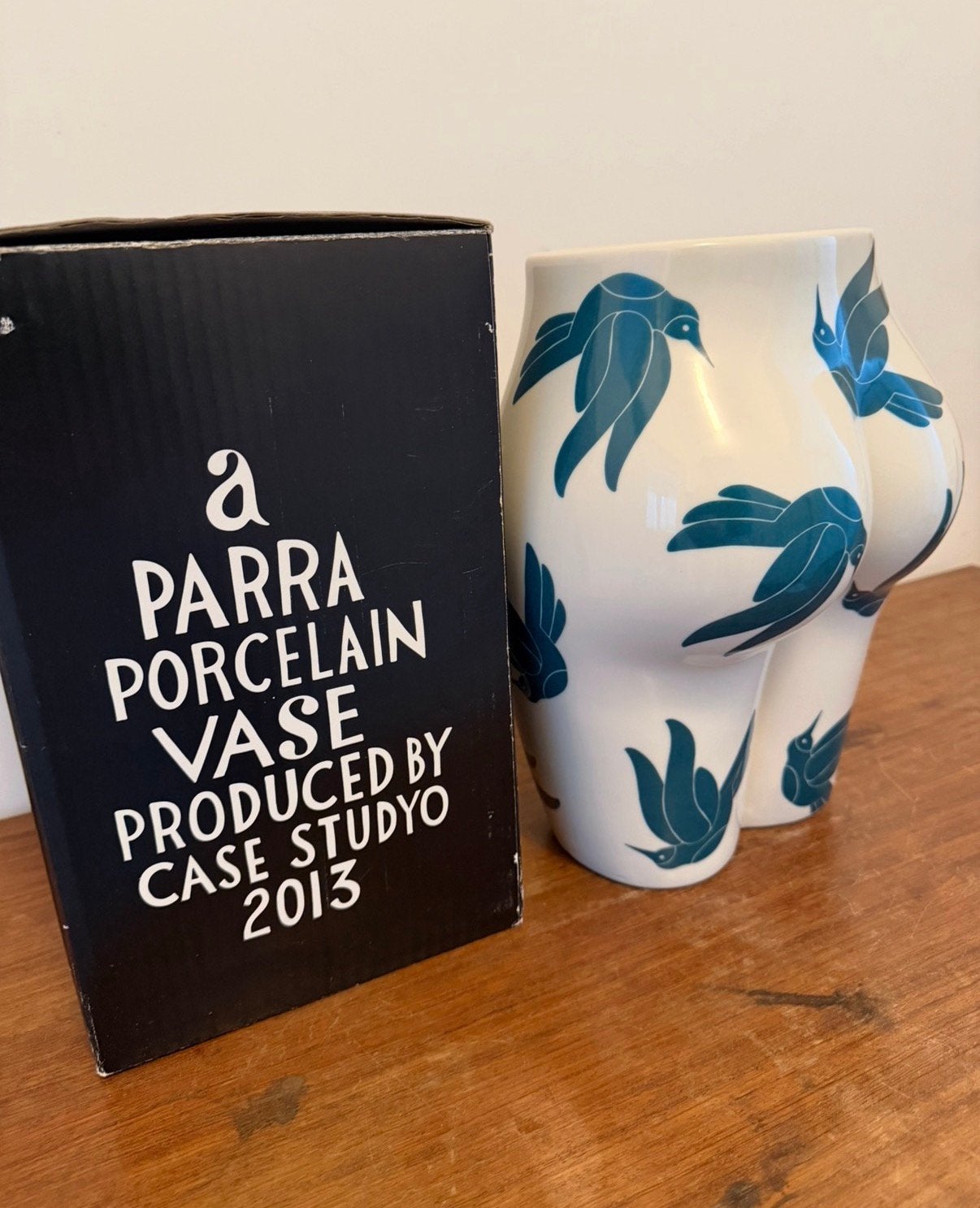 Piet Parra Vaso Di Culo Blue Edition Case Studyo, Antiek en Kunst, Ophalen of Verzenden