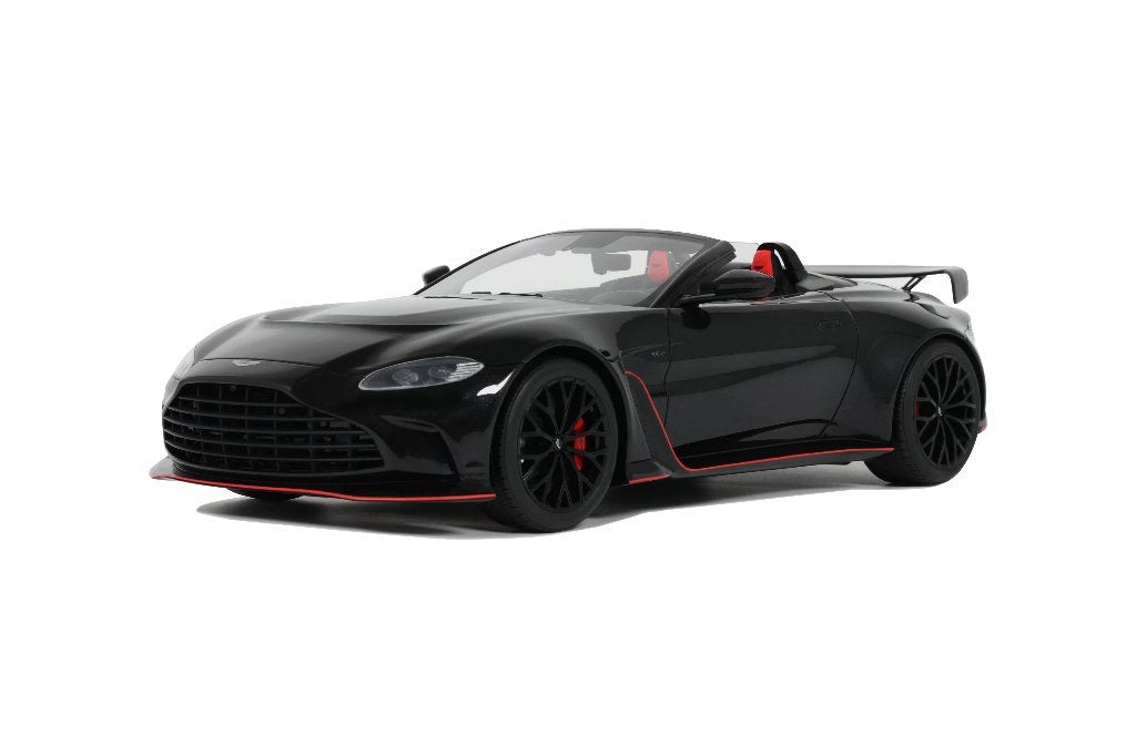 GT Spirit 1:18 Aston Martin V12 Vantage Roadster zwart 2023, Overige merken, -, Nieuw, Ophalen of Verzenden